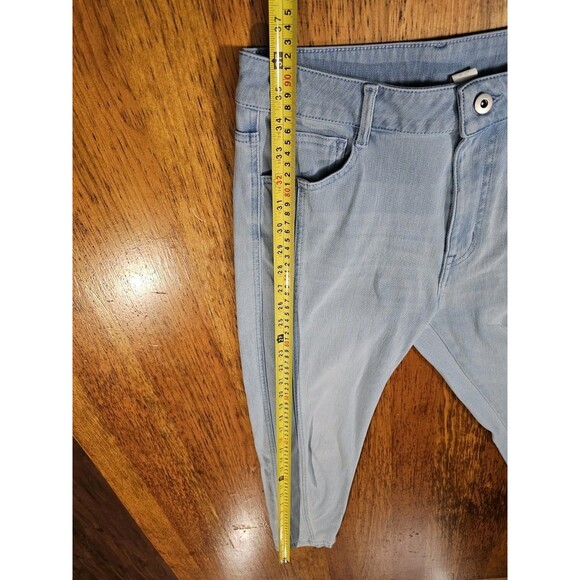 Halara Jeans Womens Flex Mid Rise Casual Skinny Jeans Blue Size Medium - Picture 6 of 8